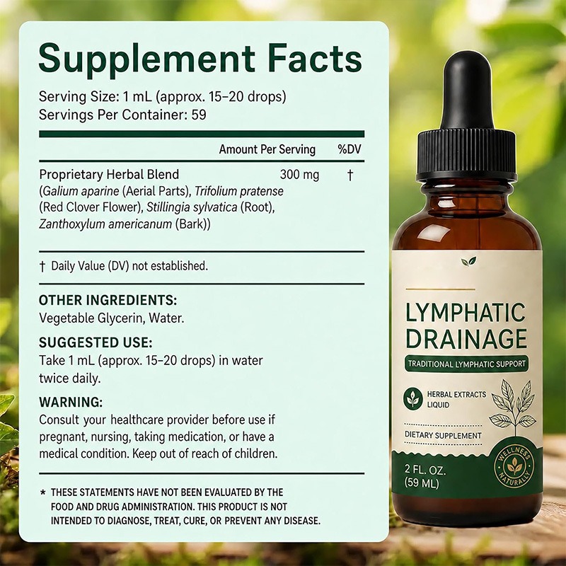 59ml Drenaje Linfatico Natural - Herbal Wellness In ulasan dan harga